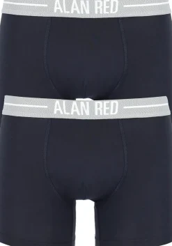 ALAN RED boxershorts (2-pack), navy blauw
