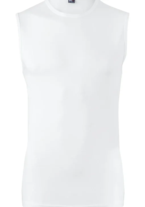 ALAN RED singlets Orlando (2-pack), O-hals stretch, wit