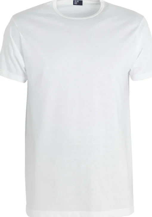 ALAN RED T-shirts Derby extra lang (2-pack), O-hals, wit