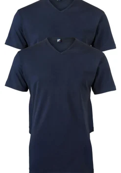 ALAN RED T-shirts Vermont (2-pack), donkerblauw