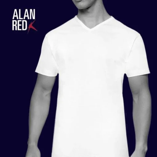 ALAN RED T-shirts Vermont (2-pack), donkerblauw