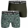 Bjorn Borg Bamboo Cotton Blend boxers, heren boxers normale lengte (2-pack), multicolor