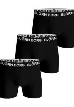 Bjorn Borg Bamboo Cotton Blend boxers, heren boxers normale lengte (3-pack), multicolor