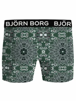 Bjorn Borg Bamboo Cotton Blend boxers, heren boxers normale lengte (2-pack), multicolor