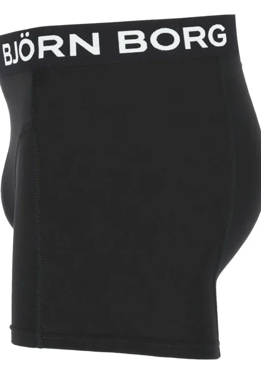 Bjorn Borg boxershorts Essential (3-pack), heren boxers normale lengte, zwart
