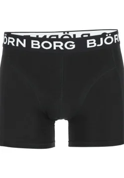 Bjorn Borg boxershorts Essential (3-pack), heren boxers normale lengte, zwart