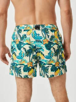 Bjorn Borg Print Swim Shorts, heren zwembroek, citroenen print