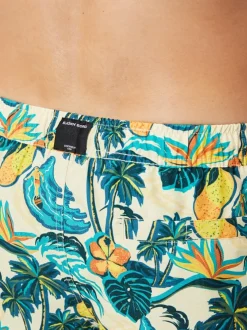 Bjorn Borg Print Swim Shorts, heren zwembroek, citroenen print