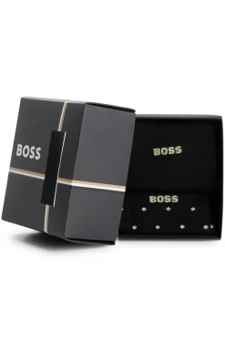 BOSS cadeauset herensokken (2-pack), zwart en zwart gestipt