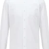 BOSS Joe regular fit overhemd, popeline, wit