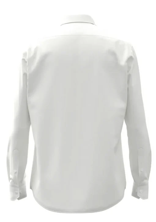 BOSS Joe regular fit overhemd, structuur, wit