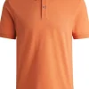 BOSS Pallas regular fit polo, pique, oranje