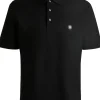 BOSS Parris regular fit heren polo, pique, zwart