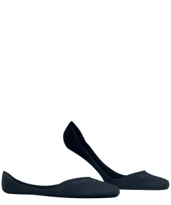 Burlington Aberdeen dames invisible sokken, blauw (marine)