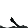 Burlington Aberdeen dames invisible sokken, zwart (black)