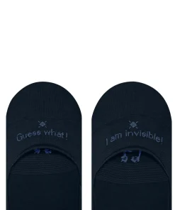 Burlington Aberdeen dames invisible sokken, blauw (marine)