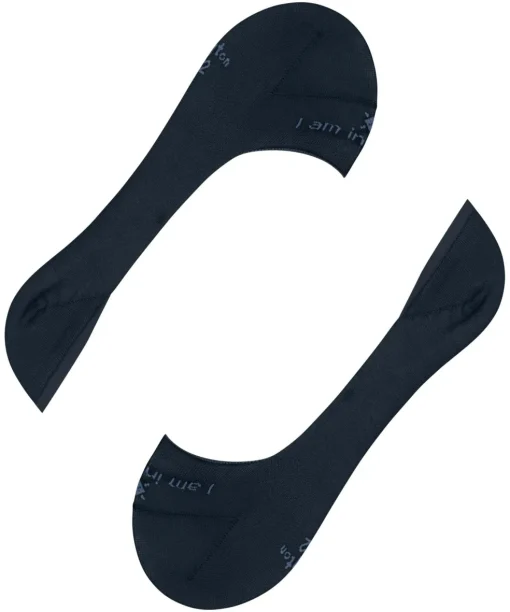 Burlington Aberdeen dames invisible sokken, blauw (marine)