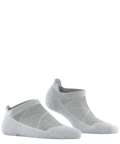 Burlington Athleisure dames sneakersokken, grijs (light grey mel.)