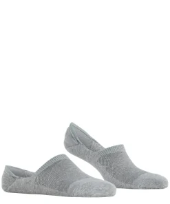 Burlington Athleisure dames invisible sokken, grijs (light grey mel.)