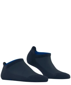 Burlington Athleisure dames sneakersokken, blauw (marine)