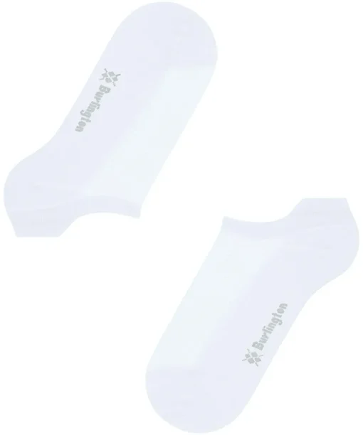 Burlington Athleisure dames sneakersokken, wit (white)