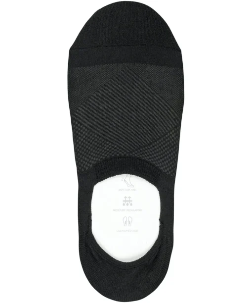 Burlington Athleisure dames invisible sokken, zwart (black)