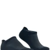 Burlington Athleisure heren sneakersokken, blauw (marine)
