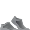Burlington Athleisure heren sneakersokken, grijs (light grey mel.)