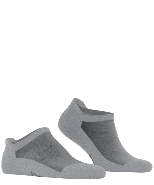 Burlington Athleisure heren sneakersokken, grijs (light grey mel.)
