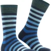 Burlington Blackpool herensokken, blauw (marine)