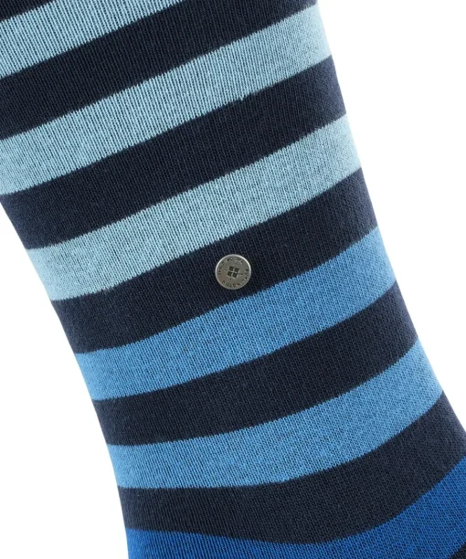 Burlington Blackpool herensokken, blauw (marine)