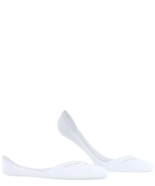 Burlington Carrington heren invisible sokken, wit (white)