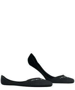 Burlington Carrington heren invisible sokken, zwart (black)