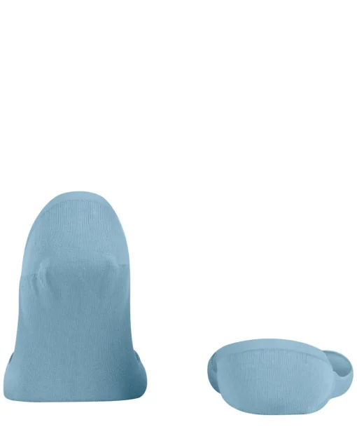 Burlington Carrington heren invisible sokken, blauw (sky blue)