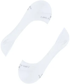 Burlington Carrington heren invisible sokken, wit (white)