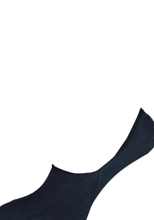 Burlington Everyday dames invisible sokken (2-pack), katoen, donkerblauw (marine)