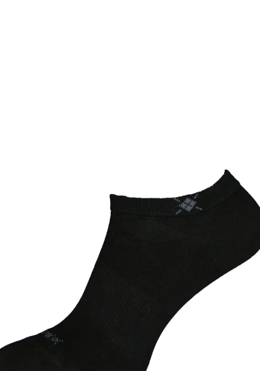 Burlington Everyday dames enkelsokken (2-pack), katoen, zwart