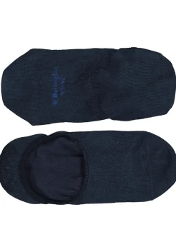 Burlington Everyday dames invisible sokken (2-pack), katoen, donkerblauw (marine)