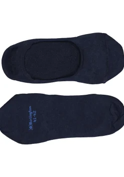 Burlington Everyday dames invisible sokken (2-pack), katoen, marine blauw