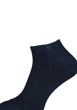 Burlington Everyday heren enkelsokken (2-pack), katoen, marine blauw