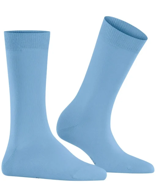Burlington Lady damessokken, blauw (light blue)