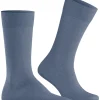 Burlington Lord herensokken, blauw (light jeans)