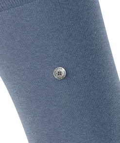 Burlington Lord herensokken, blauw (light jeans)
