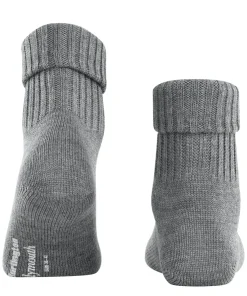 Burlington Plymouth damessokken, grijs (dark grey)