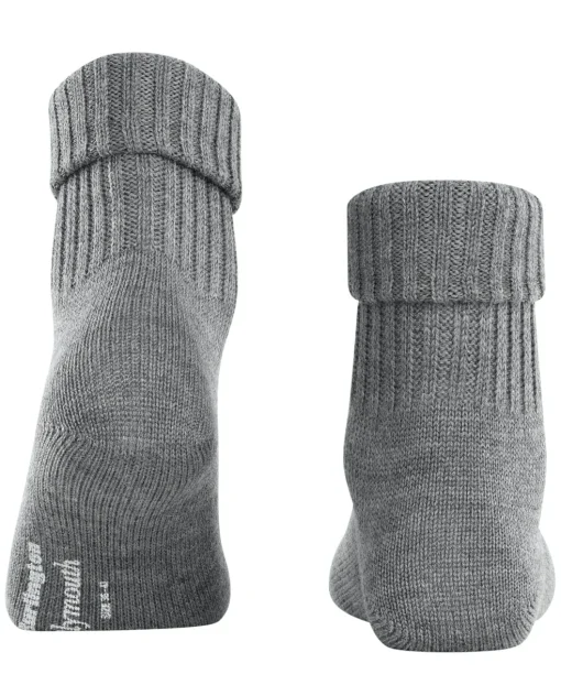 Burlington Plymouth damessokken, grijs (dark grey)