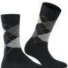 Burlington Whitby damessokken, zwart (black)