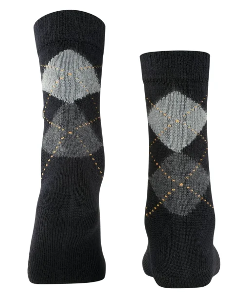 Burlington Whitby damessokken, zwart (black)