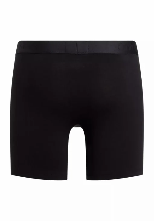 Calvin Klein Boxer Briefs (3-pack), heren boxers extra lang, zwart