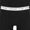 Calvin Klein CK ONE Cotton boxer brief (2-pack), heren boxer lang met gulp, zwart