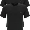 Calvin Klein CK ONE cotton crew neck T-shirts (2-pack), heren T-shirts O-hals, zwart